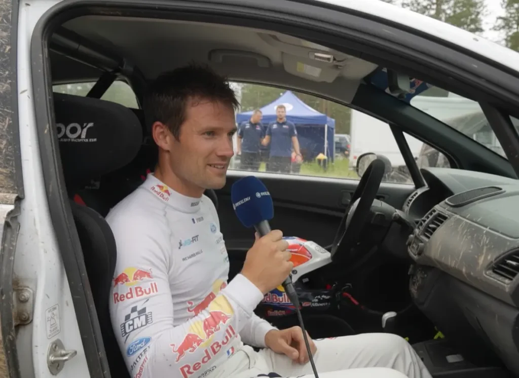 Sebastien Ogier pilote de rallye