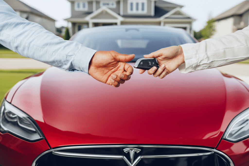 vendre une voiture à un particulier