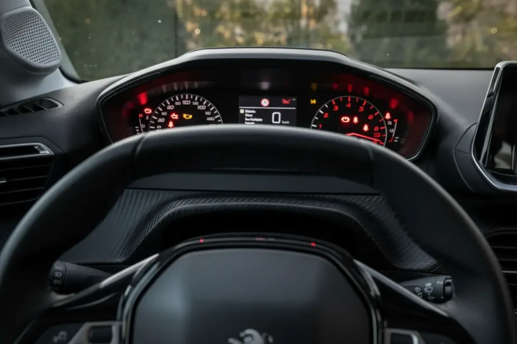 voyants tableau de bord peugeot 208