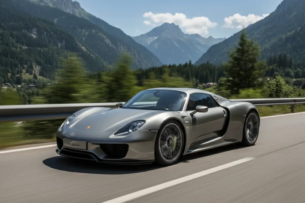 Prosche hybrid 918 spyder