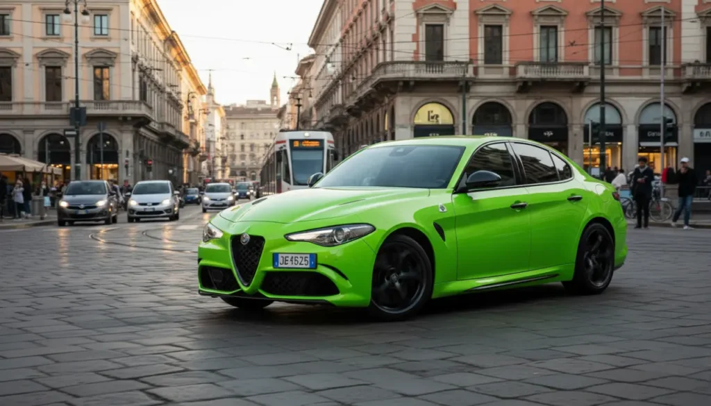 alfa romeo Giulia Quadrifoglio du film 6 underground