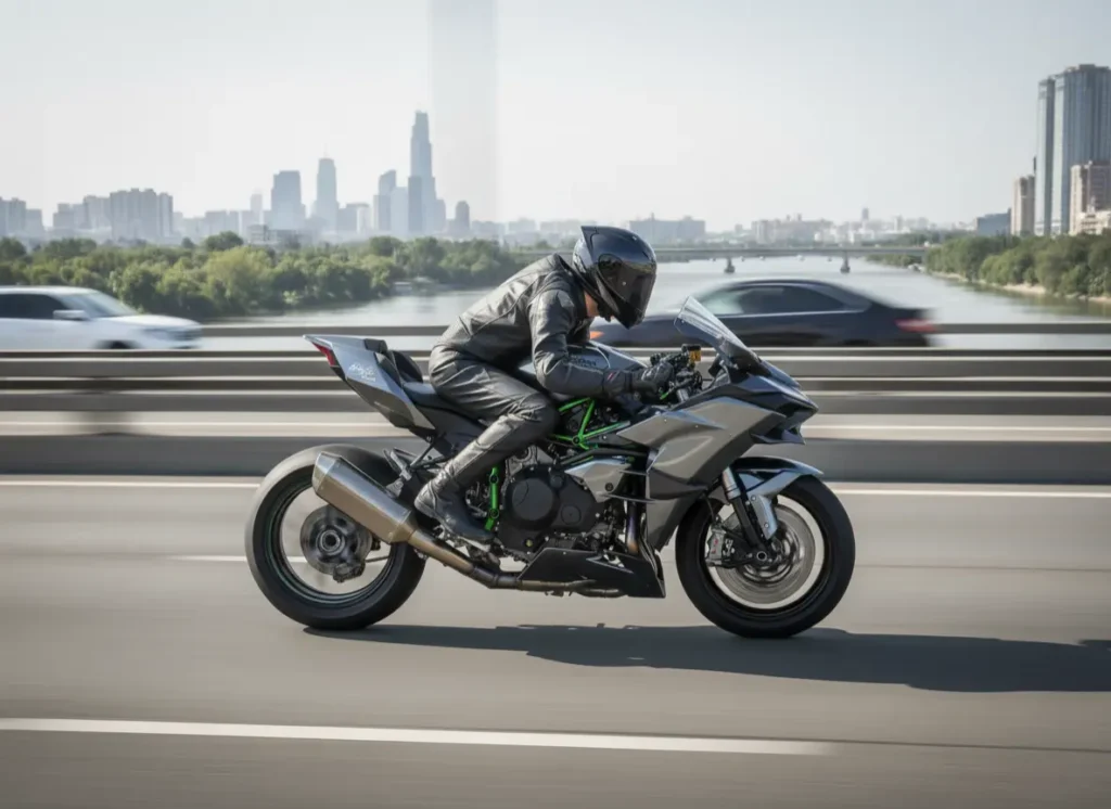 kawasaki ninja h2r vitesse max