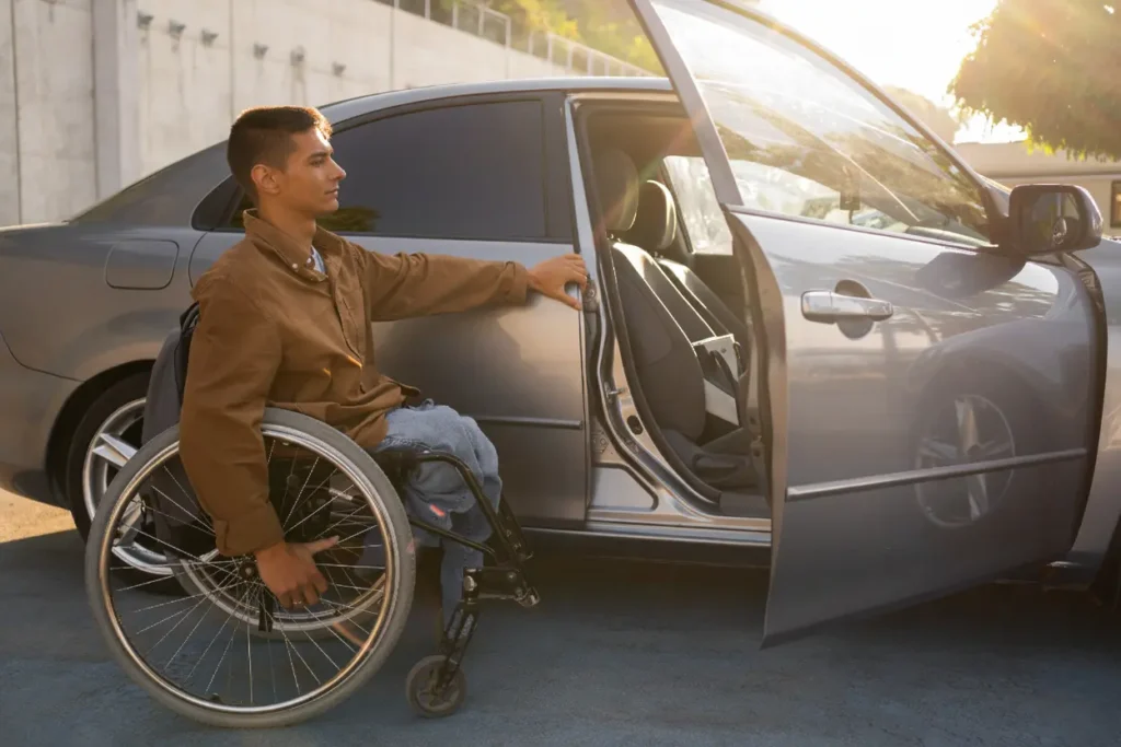 Voiture pour handicapé