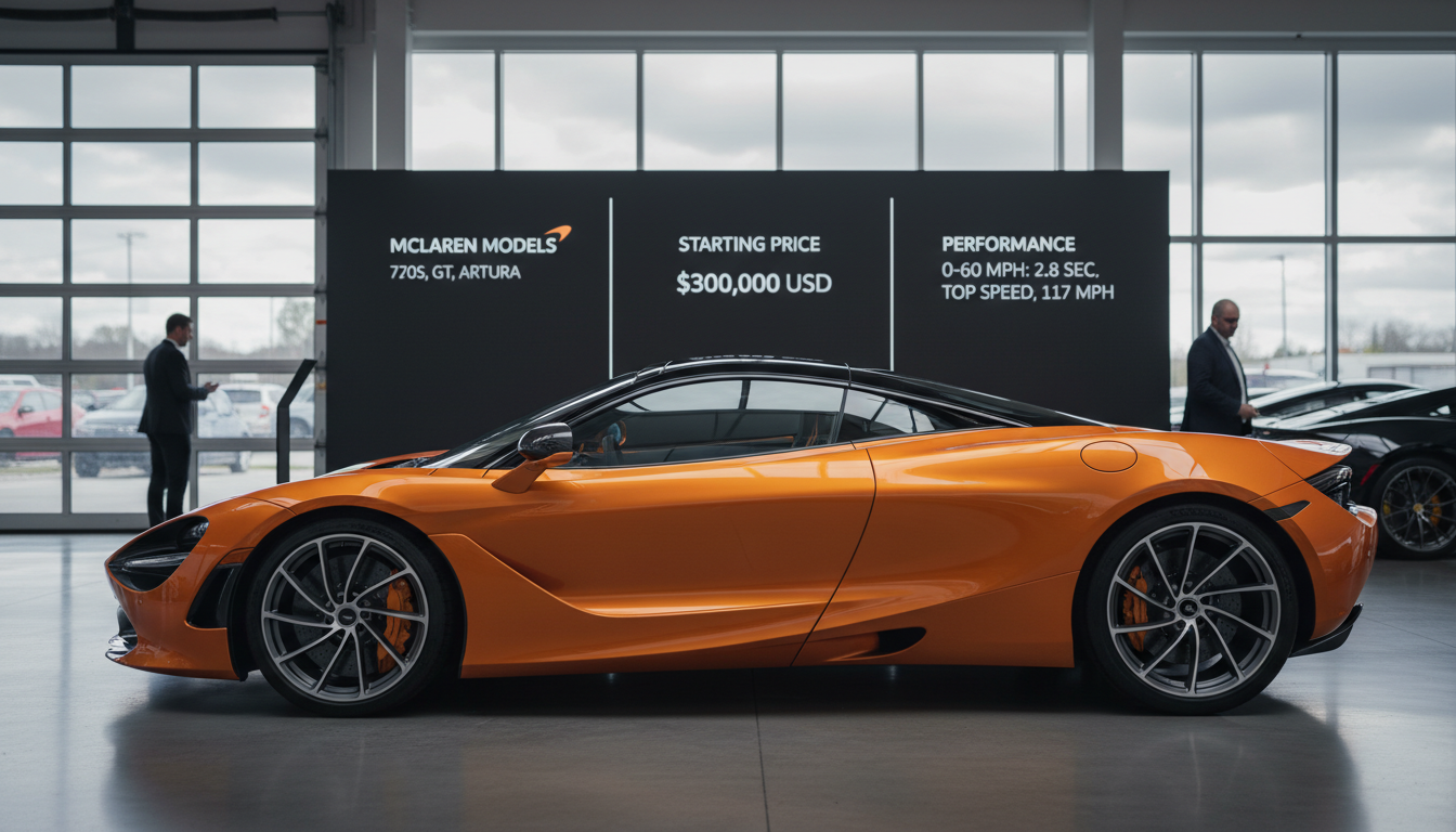 découvrez les modèles mclaren, leurs prix et performances exceptionnelles. explorez la gamme de voitures de luxe alliant design innovant et puissance impressionnante.