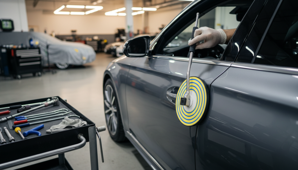 découvrez tout sur le débosselage sans peinture (dsp) en 2026 : guide complet des prix, conseils et comparatif des tarifs pour réparer votre voiture rapidement et sans défaut.