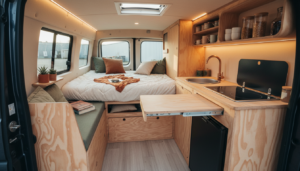 découvrez des idées de plans et des astuces pratiques pour aménager votre renault trafic et vivre pleinement l'aventure vanlife.