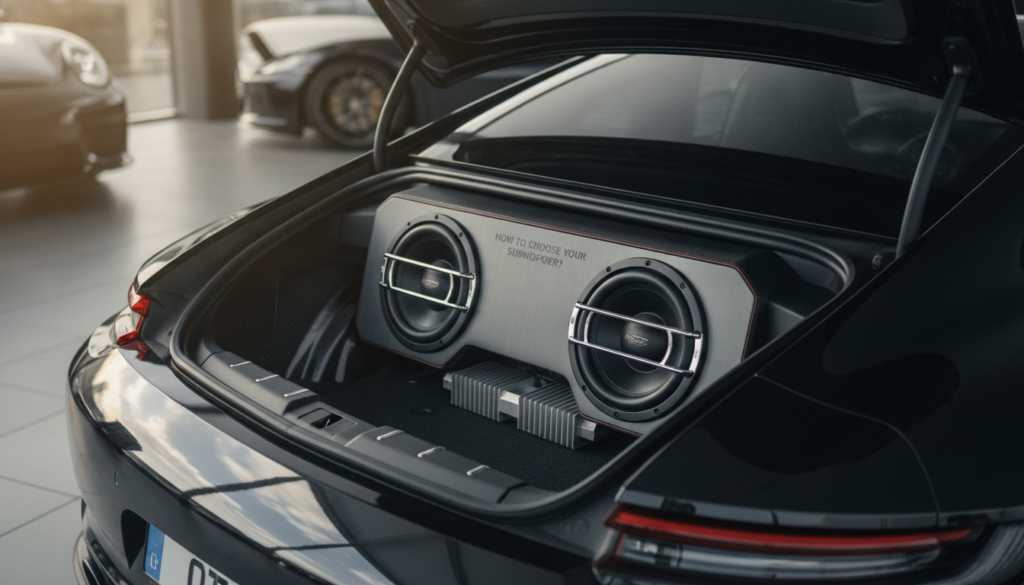 découvrez comment choisir le caisson de basse idéal pour votre voiture et améliorez la qualité sonore de votre subwoofer grâce à nos conseils pratiques.