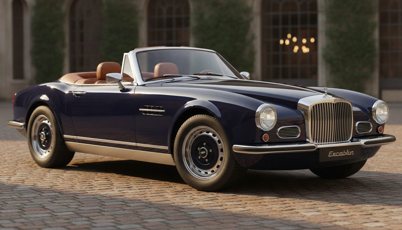découvrez l'excalibur voiture, un cabriolet de luxe au design néo-rétro alliant élégance vintage et performances modernes. guide complet et conseils.