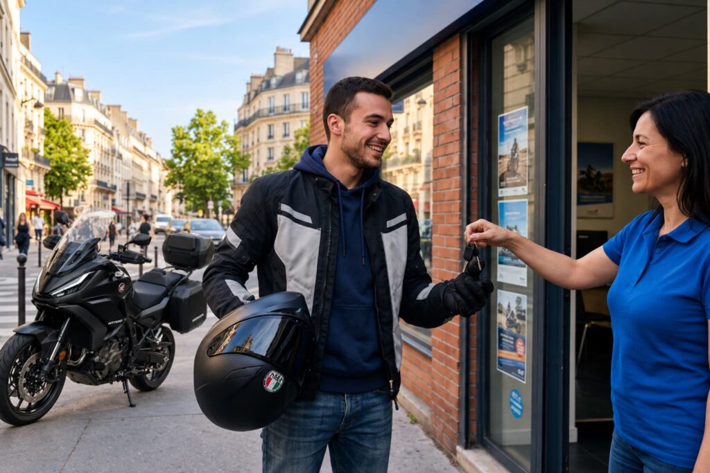location de moto a paris
